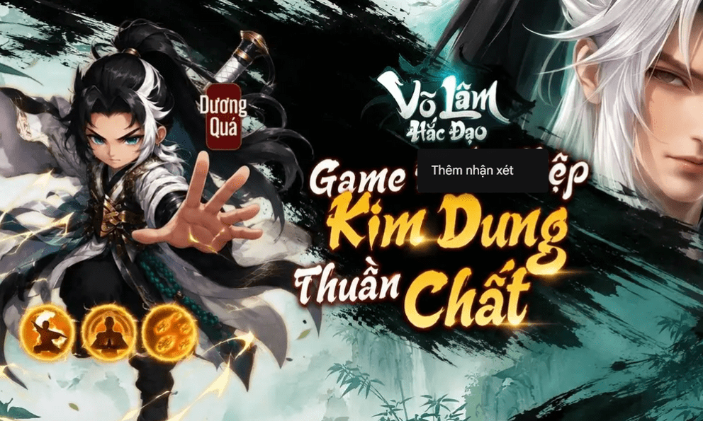 Võ Lâm Hắc Đạo: Tuyệt phẩm kiếm Kim Dung hiệp thuần chất, tái hiện chuẩn nguyên tác nhất năm 2026 là đây