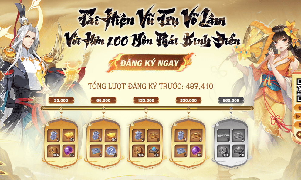 Hơn 100.000 người đăng ký trước, Hào Khí Du Hiệp tạo sức hút lớn trước ngày ra mắt