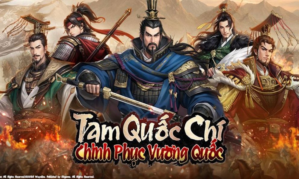 Tam Quốc Chí- Vương Chiến: Chinh Phục Vương Quốc (Three Kingdoms: Throne War) mở đăng ký trước tại sáu thị trường Đông Nam Á