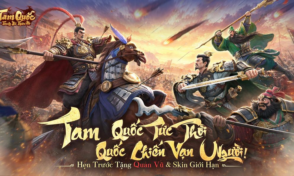 Game SLG Tam Quốc hành quân tự do 