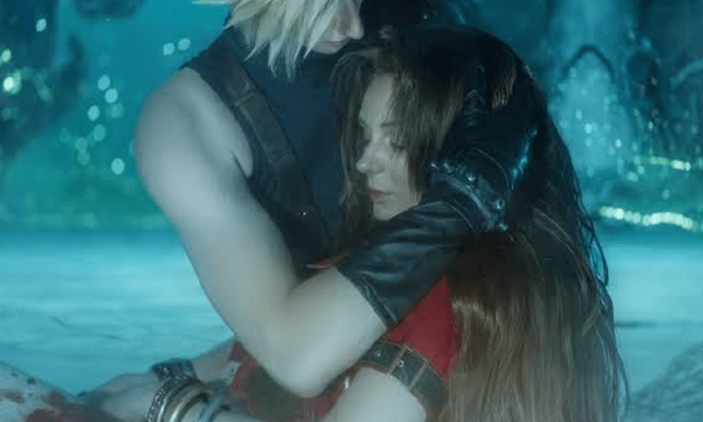 Cosplay Cloud và Aerith tái hiện khoảnh khắc trong Final Fantasy VII khiến hàng triệu game thủ bật khóc