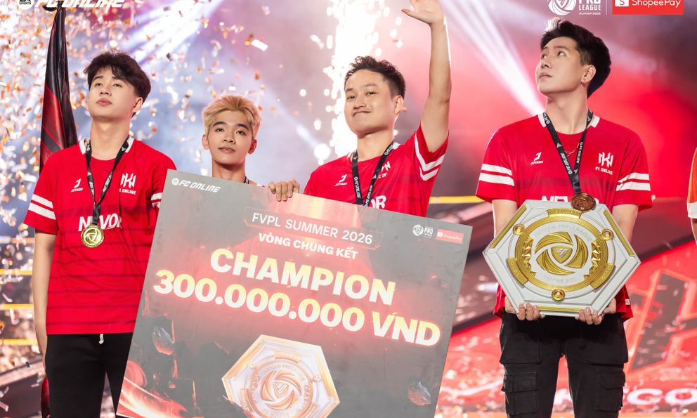 NK FC Online bảo vệ ngôi vương FVPL Summer 2026, tiếp tục viết tiếp hành trình vươn tầm quốc tế