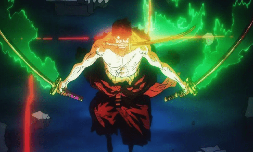 Top 4 chiêu thức được bọc Haki Bá Vương khủng nhất của Zoro trong One Piece