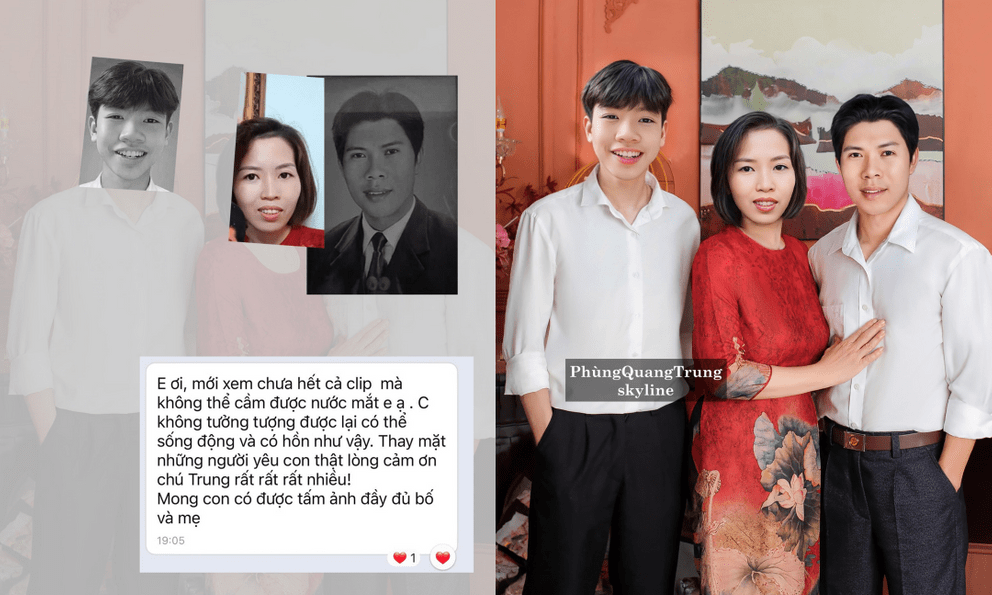 Bức ảnh gia đình dang dở của nam sinh lớp 8 bị đánh tử vong ở Long Biên gây xót xa: Thương hơn cả chữ thương!