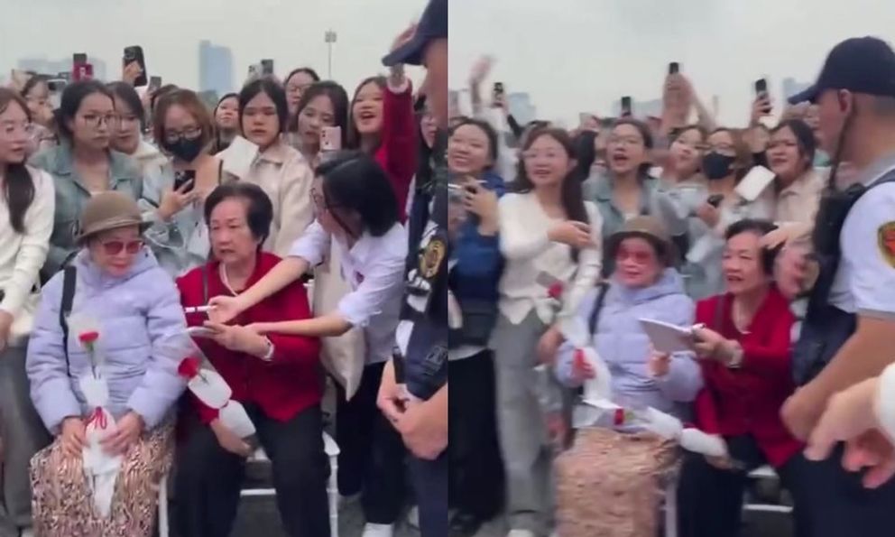 Hai cụ bà bất ngờ xuất hiện trước thềm concert