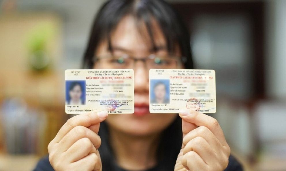 Từ 1/1/2025, áp dụng mẫu giấy phép lái xe mới