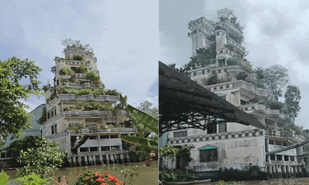 Bí ẩn căn biệt thự của đại gia ở Tiền Giang, nay 