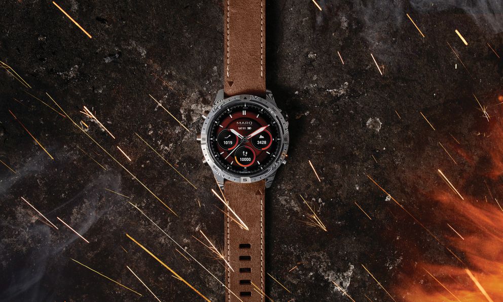 Garmin ra mắt đồng hồ dùng Thép Damascus, giá 80 triệu đồng
