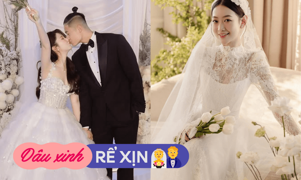 Dàn tiểu thư cành vàng lá ngọc lên xe hoa năm 2024: Đám cưới hào môn đẹp như cổ tích, cô dâu chú rể visual chấn động 