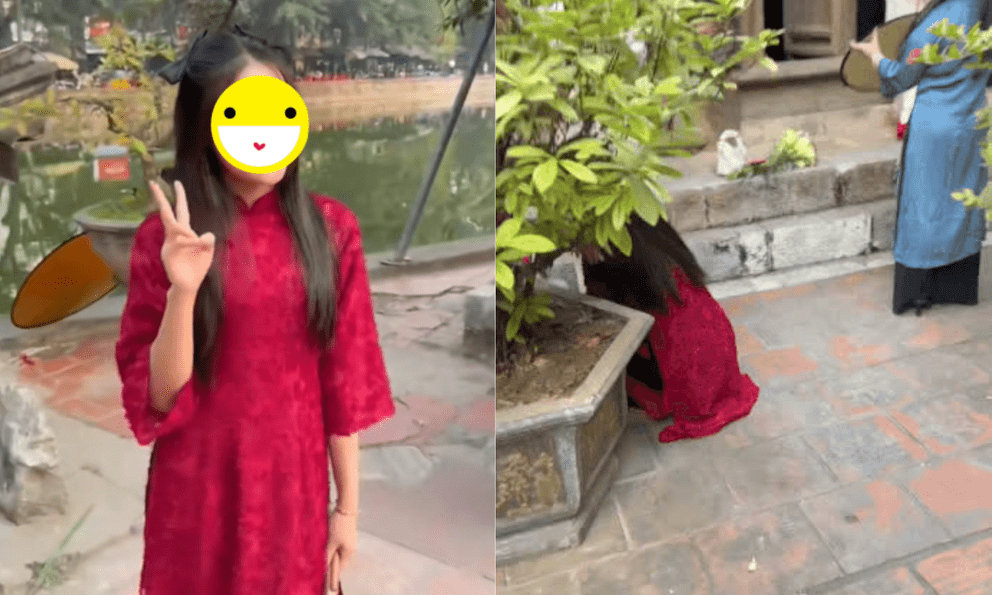 14 giây khắc nghiệt của hội chụp ảnh áo dài Tết: Bước ra đường nghĩ mình là điểm nhấn, hoá ra là... điểm trùng!