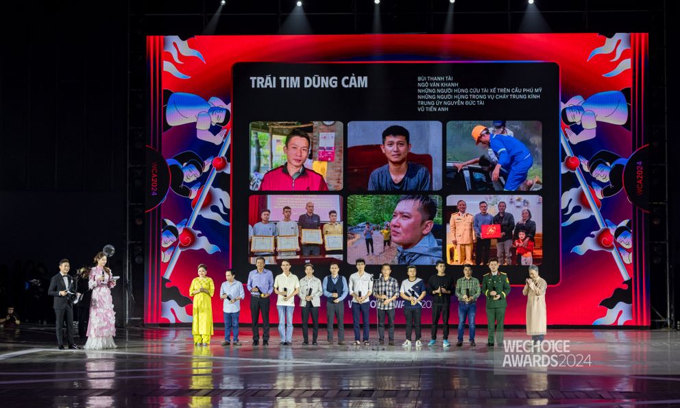  Tuấn “búa” trên sân khấu Gala WeChoice Awards 2024: 