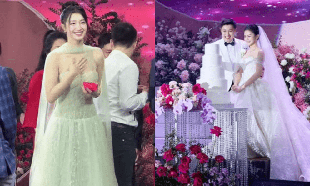 Hot lại clip cưới anh trai Phương Nhi, nàng hậu 1 bước lên sân khấu lộ thân phận hào môn đã định sẵn