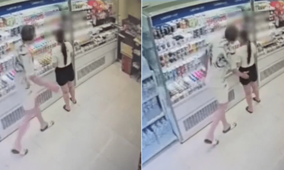 Thản nhiên chạm điểm nhạy cảm của người phụ nữ trong siêu thị, nam du khách nước ngoài ngang ngược 