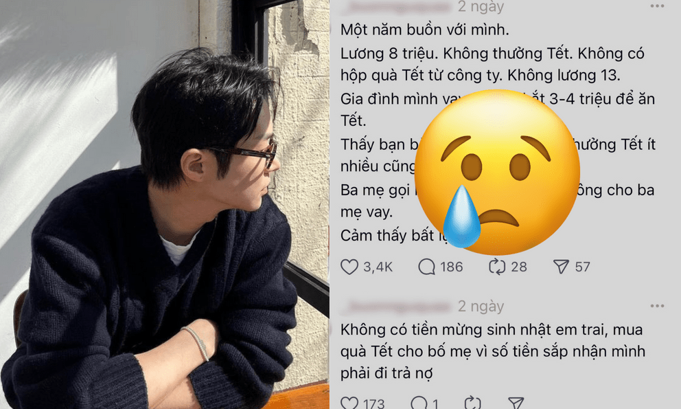 Vừa nhận lương Tết, bức ảnh màn hình của chàng trai đi làm 3 năm khiến nhiều người đau xót