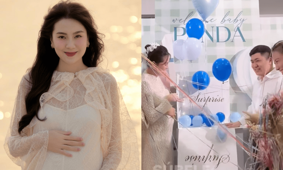 Chồng thiếu gia Bắc Giang của Mai Ngọc hiếm hoi lộ diện, hé lộ điều đặc biệt về con đầu lòng 