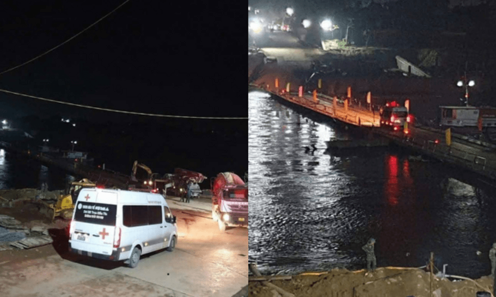 Tiếng còi xe cứu thương cùng mệnh lệnh giữa đêm của các chiến sĩ trên cầu phao Phú Thọ khiến cả mạng xã hội nghẹn ngào