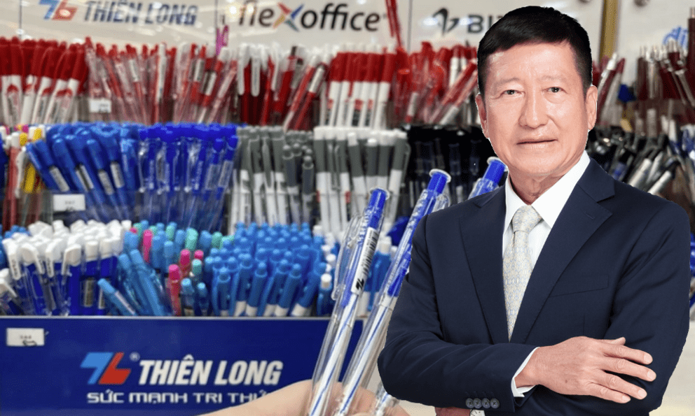 Ông chủ bút bi Thiên Long là ai và có bí quyết gì để giàu có trong suốt nhiều thập kỷ?