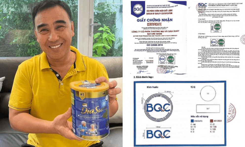 Hãng sữa Diasure từng hợp tác với MC Quyền Linh lên tiếng