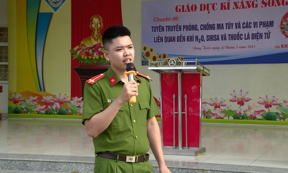 Chân dung Thượng úy Nguyễn Đăng Khải - người chiến sĩ hi sinh khi truy bắt nhóm đối tượng vận chuyển trái phép chất ma túy tại Quảng Ninh