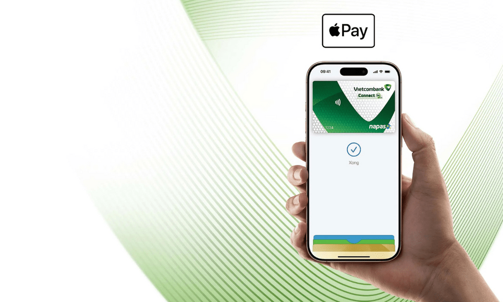 Hướng dẫn kích hoạt Apple Pay với thẻ nội địa Vietcombank, thao tác đơn giản!