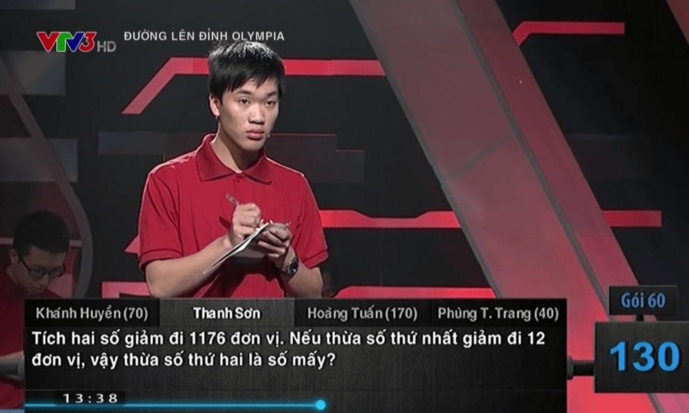 Ra đề dễ như bài tập dành cho học sinh tiểu học nhưng Olympia vẫn khiến cả 4 thí sinh đứng hình