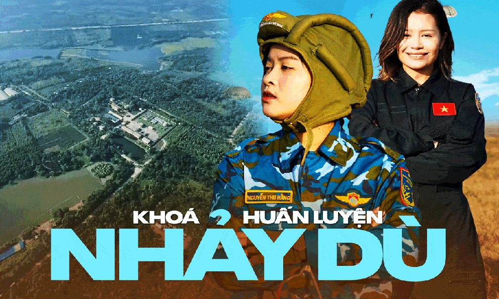 Toàn bộ trải nghiệm học nhảy dù, 4 tháng luyện tập như trong quân đội gây sốt gần ngày lễ 30/4