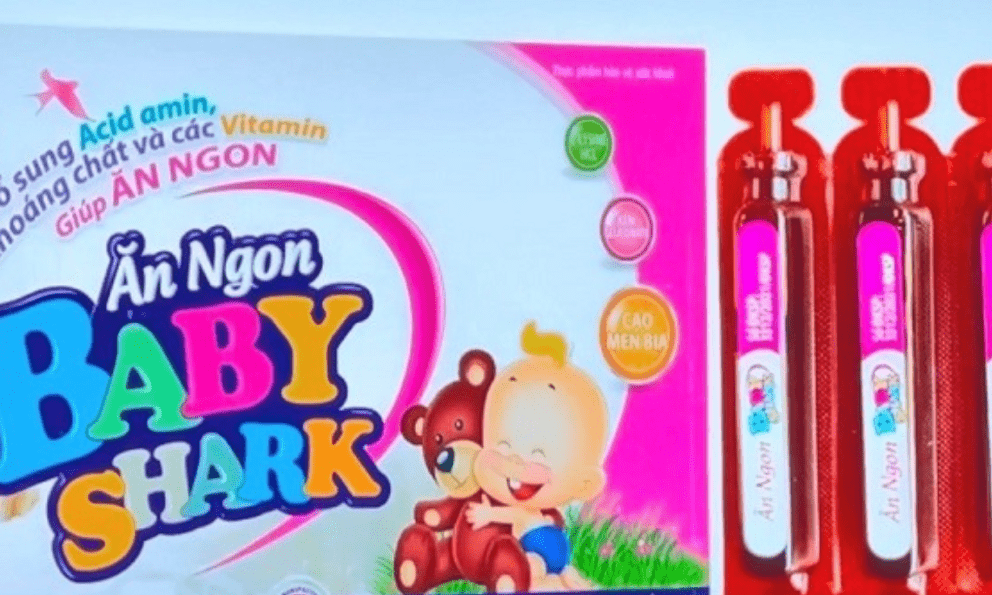 Cục An toàn thực phẩm cảnh báo về 2 sản phẩm Ăn ngon Baby shark, Medi Kid Calcium K2