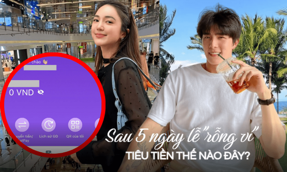 Tài khoản về 0 sau 5 ngày nghỉ lễ dù chỉ đi dạo cho khuây khỏa: 