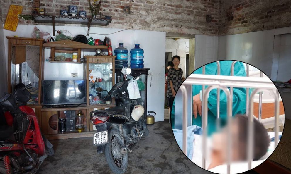 Về Nam Định, tận thấy hoàn cảnh khó khăn của bé trai 4 tuổi gặp nạn: Cả nhà sống chật vật trong căn trọ tạm bợ