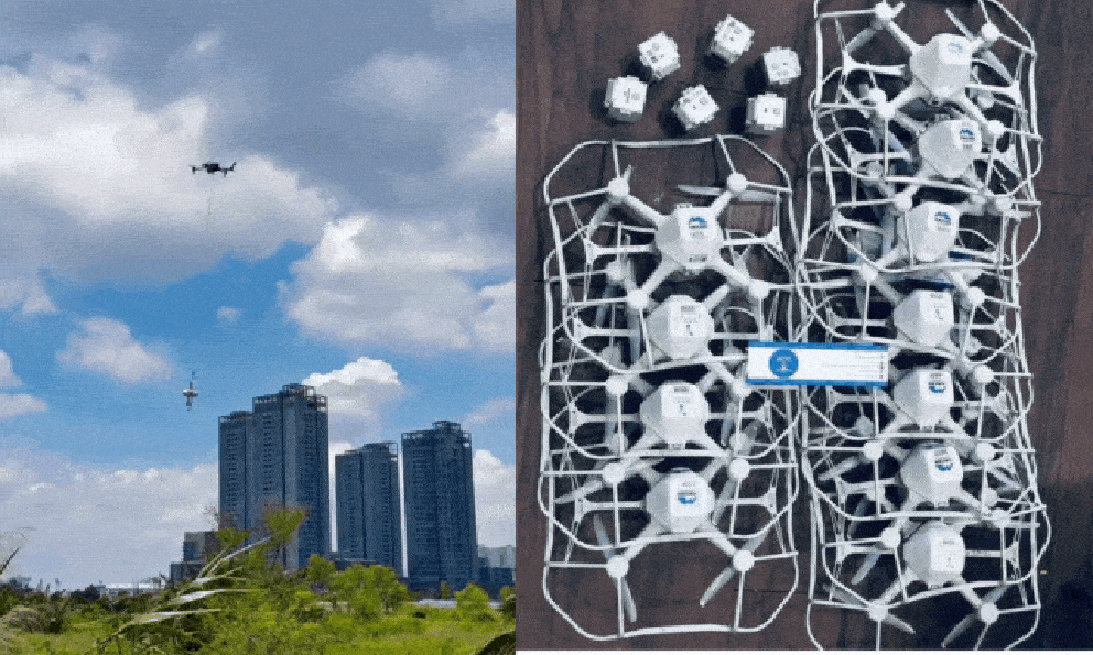 Thêm nhiều drone bị thất lạc tại TP.HCM được flycam 