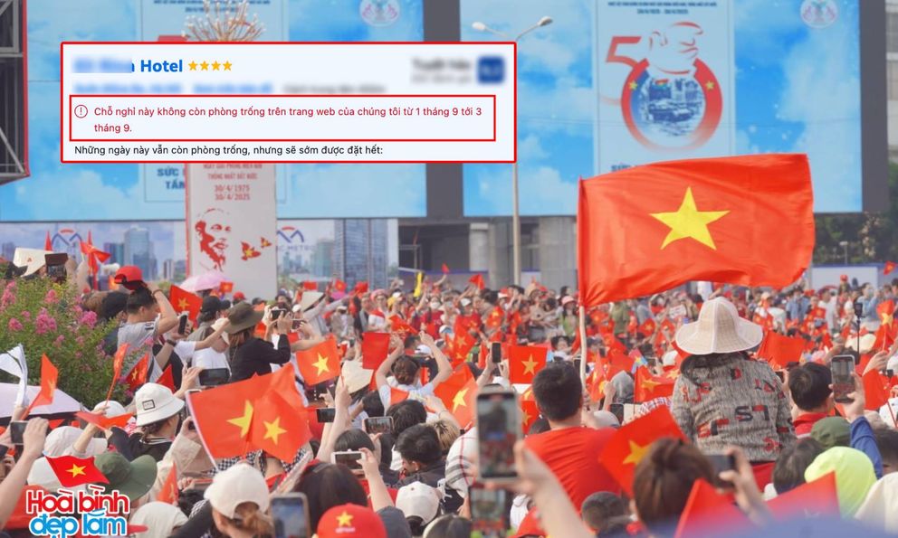 Còn tận 4 tháng nữa nhưng hàng loạt khách sạn tại Hà Nội đã kín phòng dịp 2/9, dân tình nô nức chuẩn bị cho 