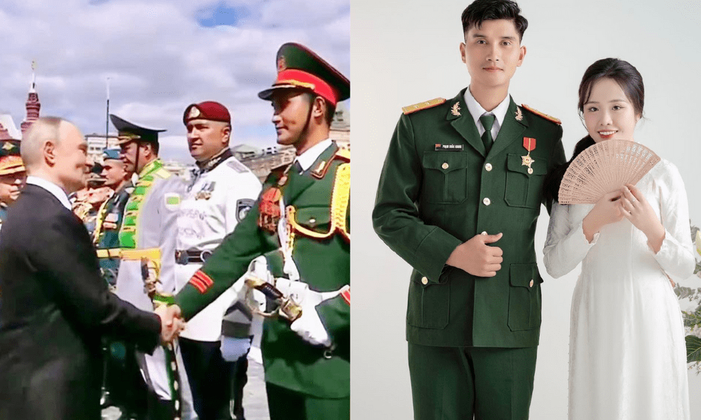 Chàng trai Việt má lúm được bắt tay Tổng thống Nga tạo nên khoảnh khắc 