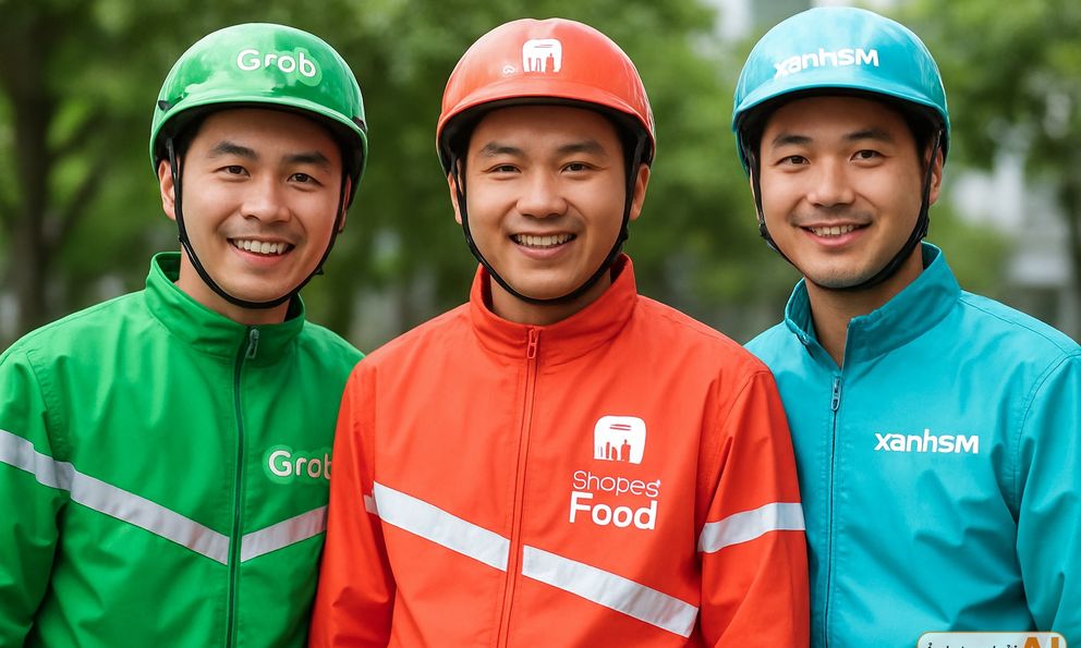 Lấn sân sang lĩnh vực giao đồ ăn, Xanh SM có gì để cạnh tranh với GrabFood và ShopeeFood?
