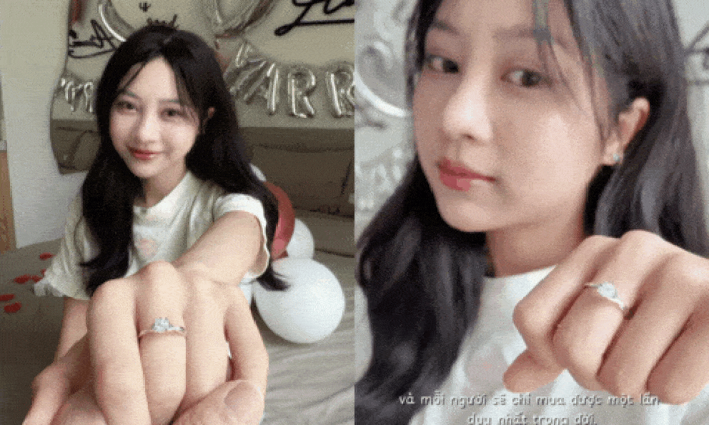 Màn cầu hôn khiến cả cõi mạng rưng rưng: Nhẫn cưới cả đời chỉ mua được 1 chiếc - 