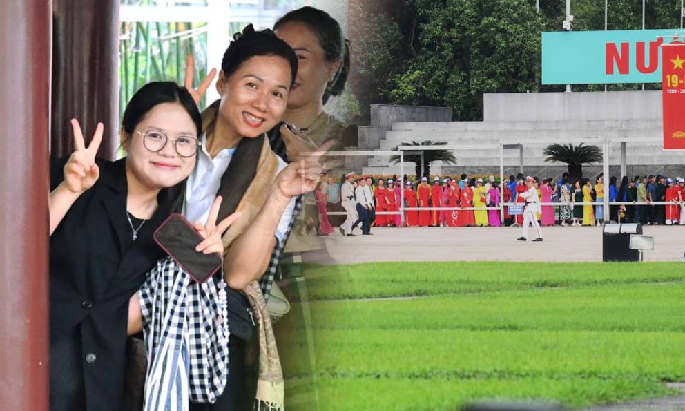 Dòng người đổ về Lăng Bác từ sáng sớm: Cảnh tượng xúc động trước sinh nhật lần thứ 135 của Người