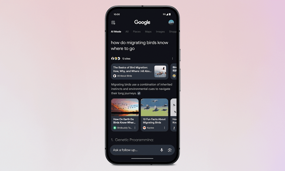 ChatGPT lên như diều gặp gió, Google nóng ruột ngay lập tức ra mắt chế độ tìm kiếm mới