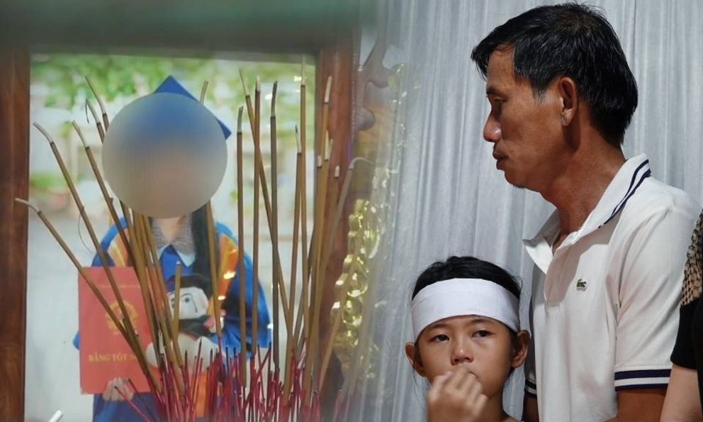 Tang lễ đẫm nước mắt của bé gái 11 tuổi bị nước cuốn trôi sau mưa lớn: “Ông trời không lấy của anh cái gì, lại lấy của anh đứa con…