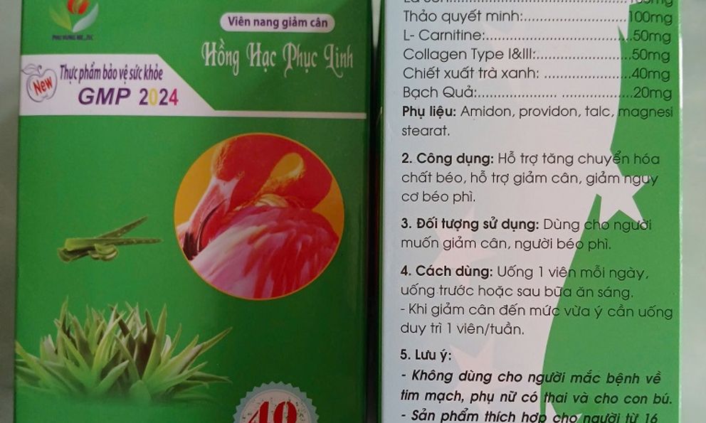 Phát hiện nhiều chất cấm trong viên giảm cân, doanh nghiệp phủ nhận sản xuất