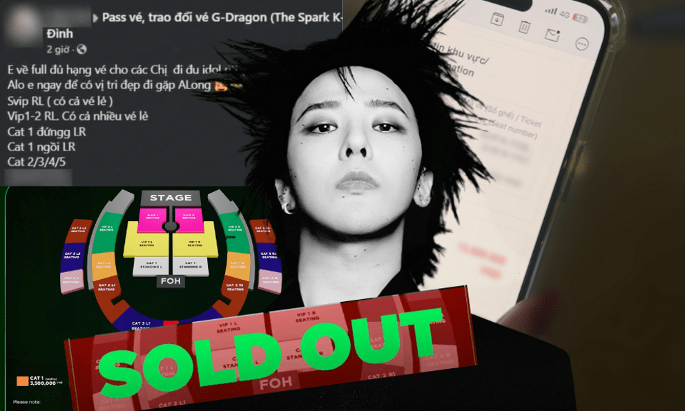 Hỏi mua vé concert G-Dragon và cuộc đối thoại với một 