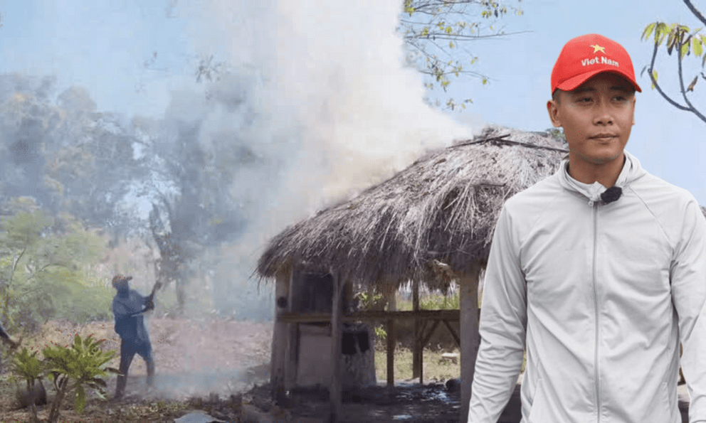 Quang Linh Farm bị cháy