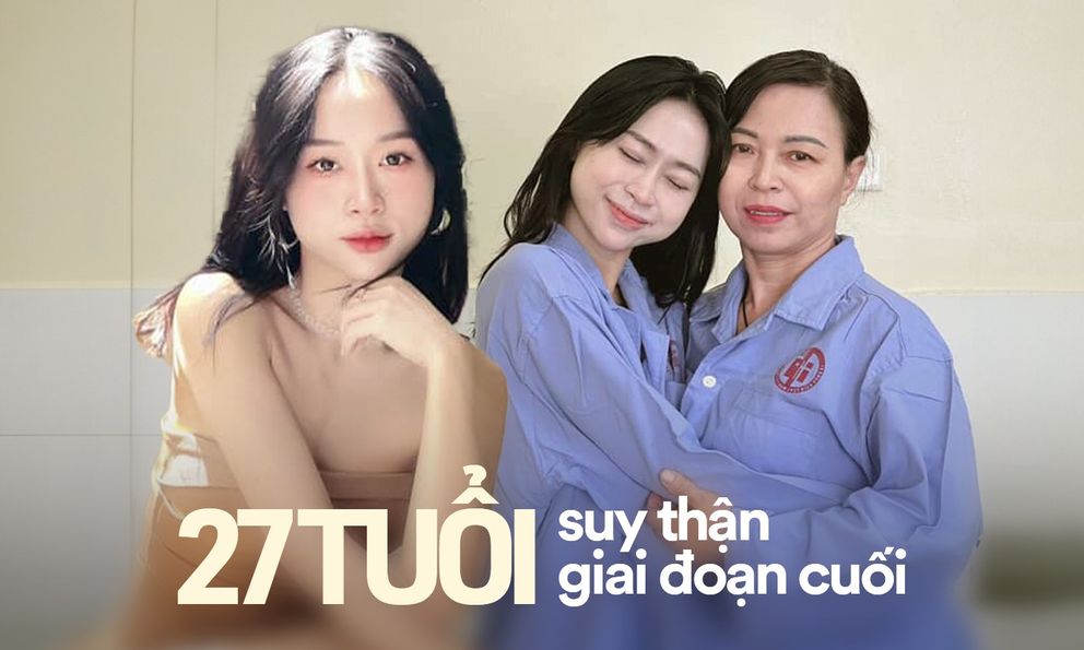 27 tuổi suy thận mạn giai đoạn cuối, mẹ lên bàn mổ cùng con: 