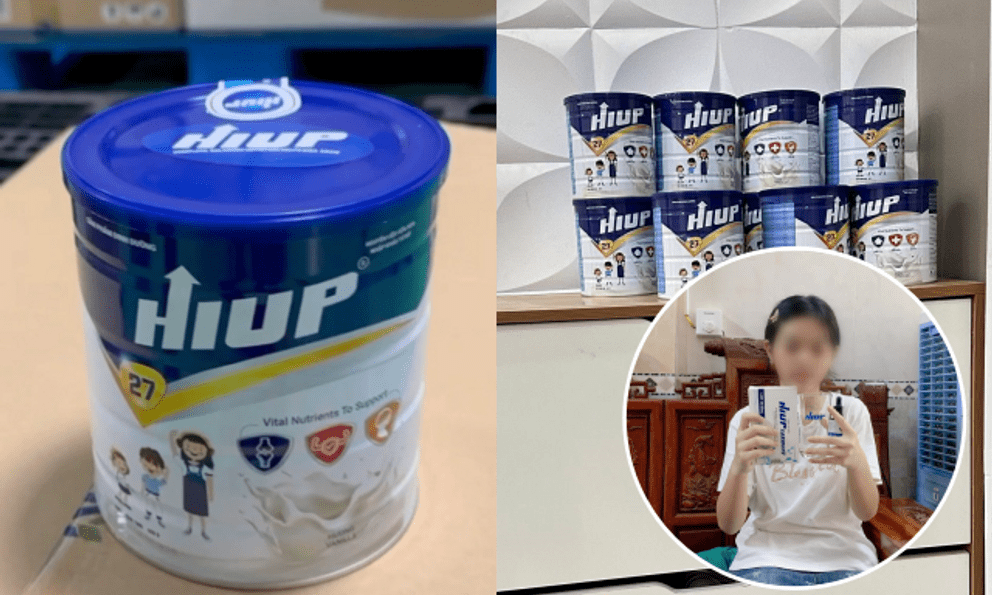 Cho cả 2 con uống hàng chục hộp sữa HIUP, người mẹ trẻ hoang mang uất nghẹn: “Khổ thân, con đã còi cọc lại uống sữa giả”
