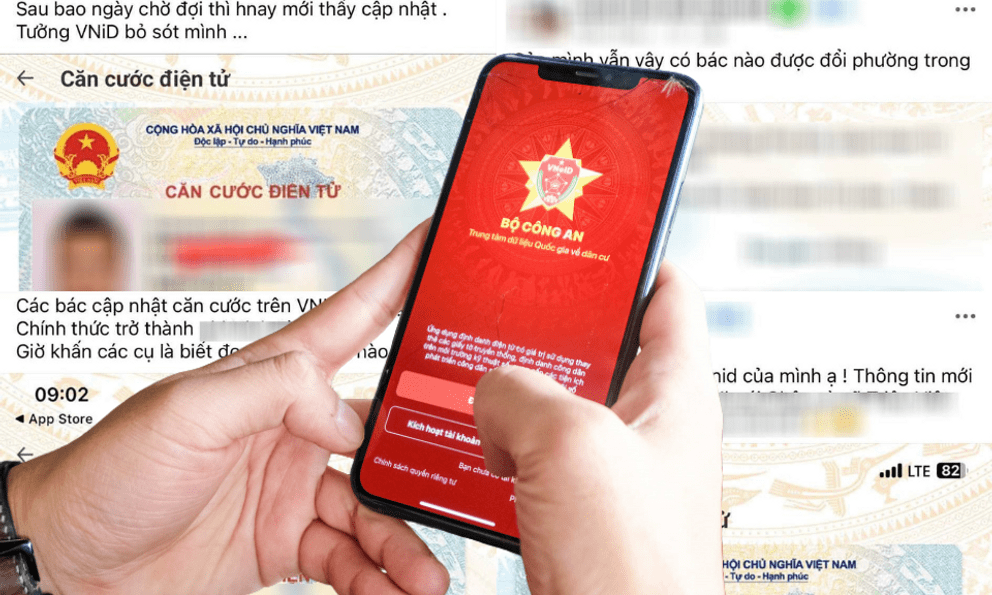 Cảnh báo liên quan trào lưu khoe CCCD sau sáp nhập