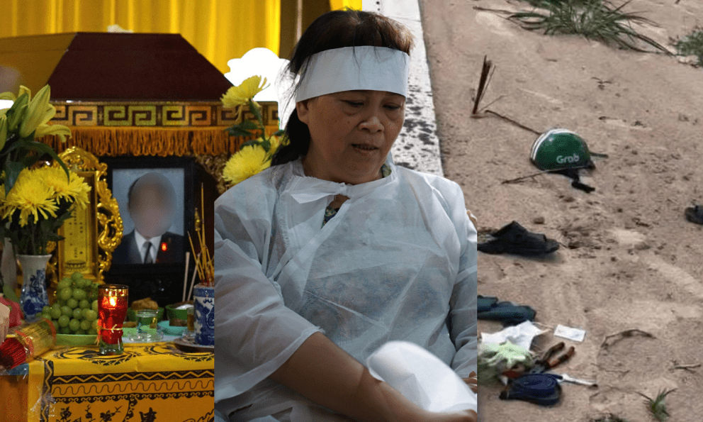 Nhói lòng đám tang không kèn trống của tài xế công nghệ bị sát hại: Người vợ nói về cuộc gọi cuối cùng bất thường