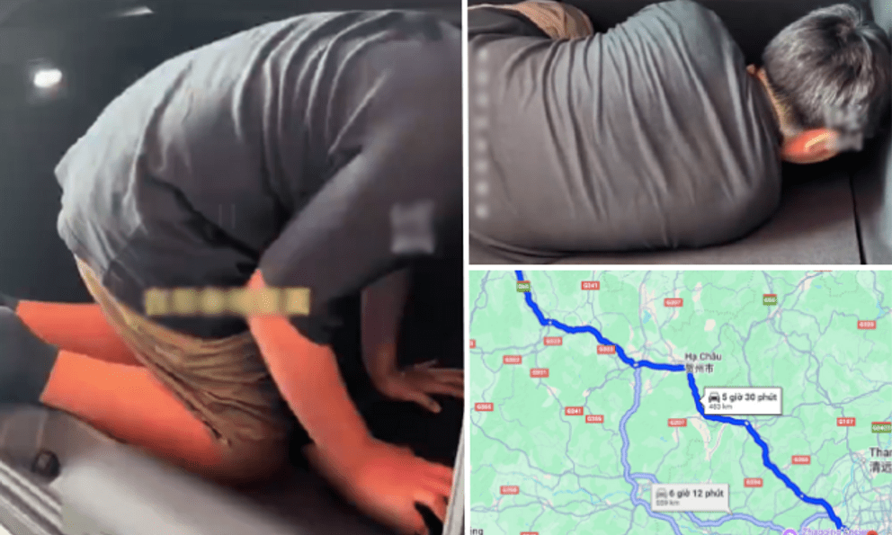 Bé trai 9 tuổi ở Trung Quốc bị nhét vào cốp xe trong hành trình du lịch 1.000km cùng cha ruột và mẹ kế: Lời biện minh của người cha càng gây phẫn nộ