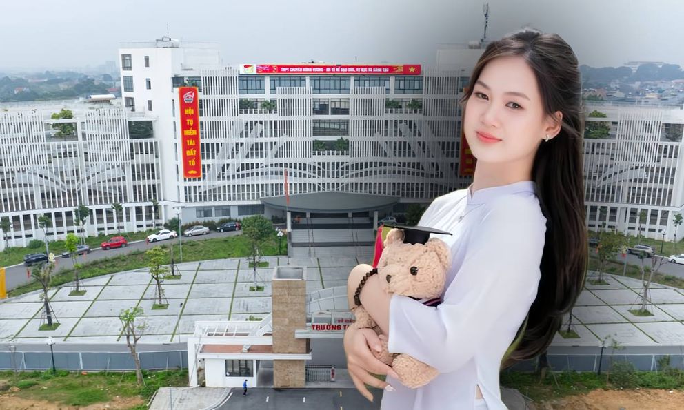 Ngôi trường hơn 450 tỷ của thủ khoa xinh nhất mùa thi tốt nghiệp THPT 2025: 