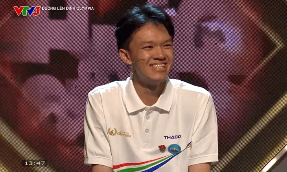 Chủ nhân của cầu truyền hình Chung kết năm Đường Lên Đỉnh Olympia 25 thứ 3 LỘ DIỆN