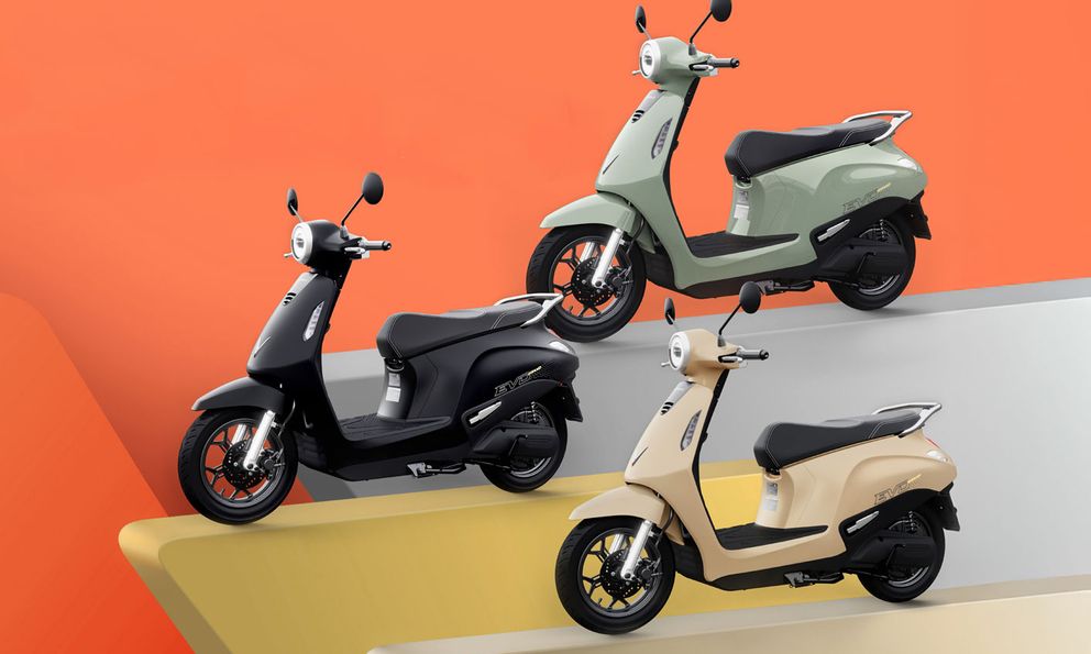 2 mẫu xe máy điện VinFast mới, có 9 màu sắc, giá từ 18 triệu đồng