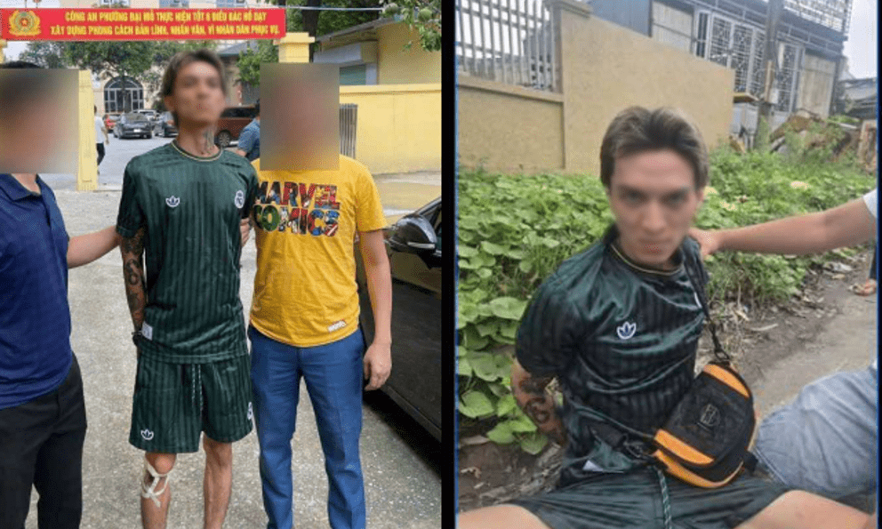 Xôn xao hình ảnh nghi là rapper Bình Gold bị bắt giữ vì cướp taxi ở Hà Nội: Công an nói gì?