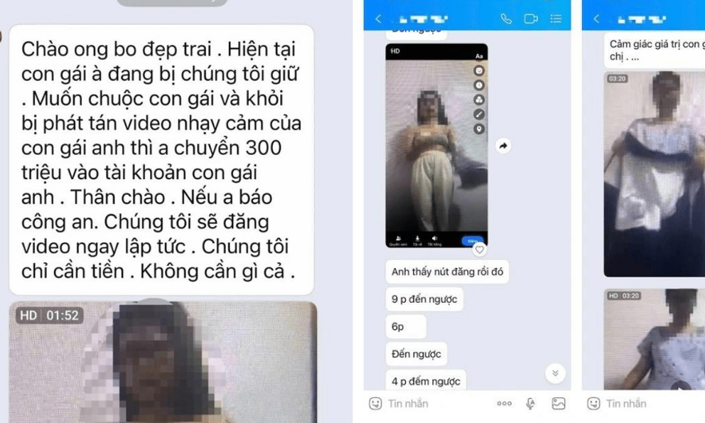Vụ nữ sinh Hà Nội bị thao túng tâm lý, ép quay clip nhạy cảm tống tiền bố mẹ: Những tin nhắn rùng mình và thủ đoạn tinh vi ép nữ sinh tự 